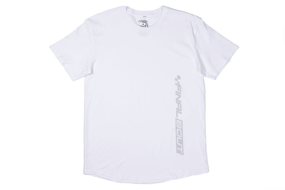 Curved Tee [White] – FinalBout