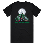 Reach for the Summit Tee [Green Print]