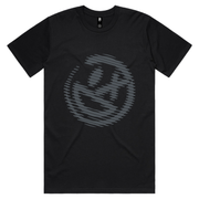 Halftone Smiley Tee [Black]