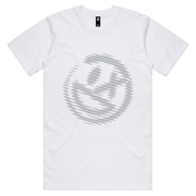 Halftone Smiley Tee [White]