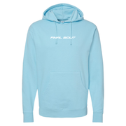 Halftone Smiley Hoodie [Blue]