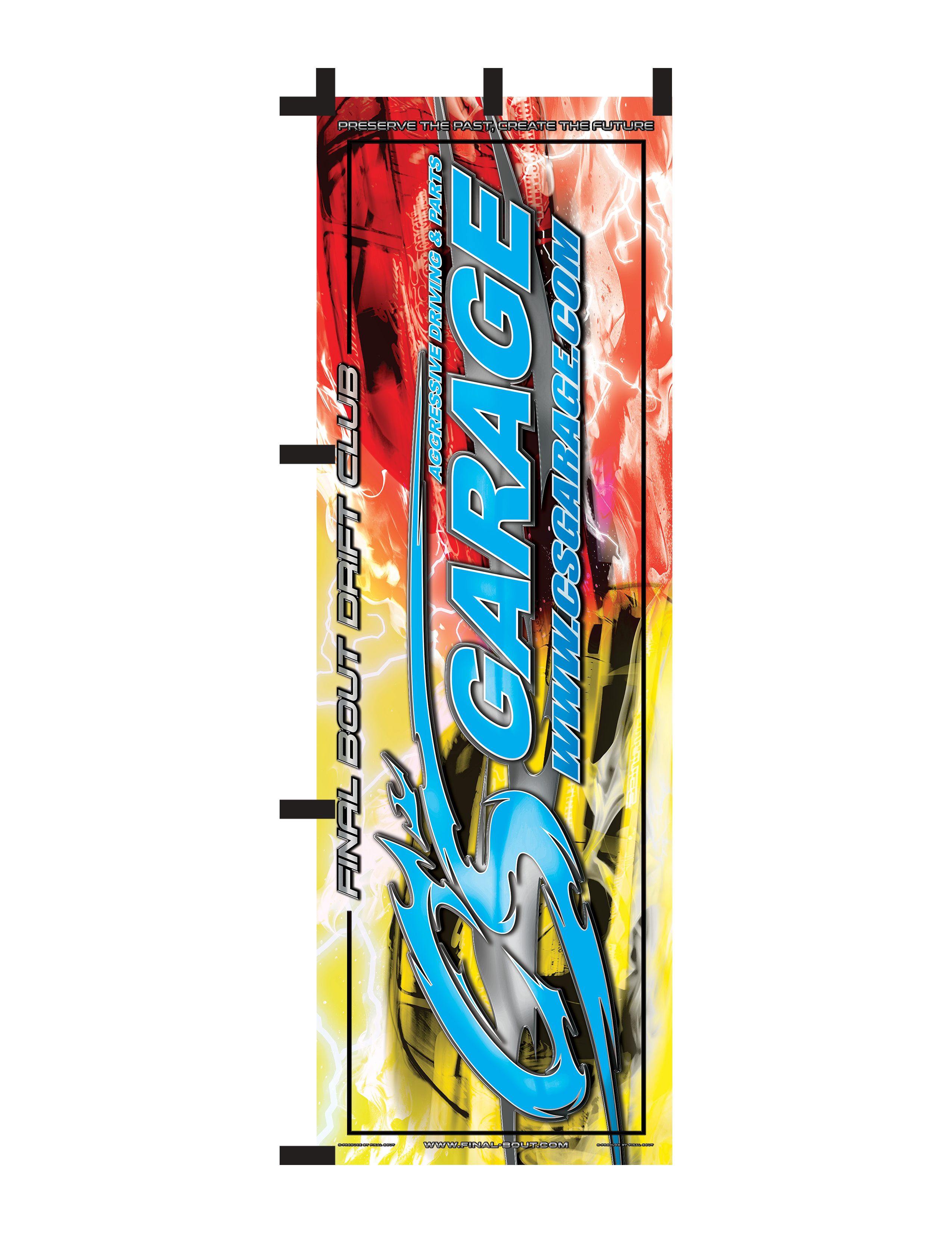 C's Garage Collab Nobori Flag