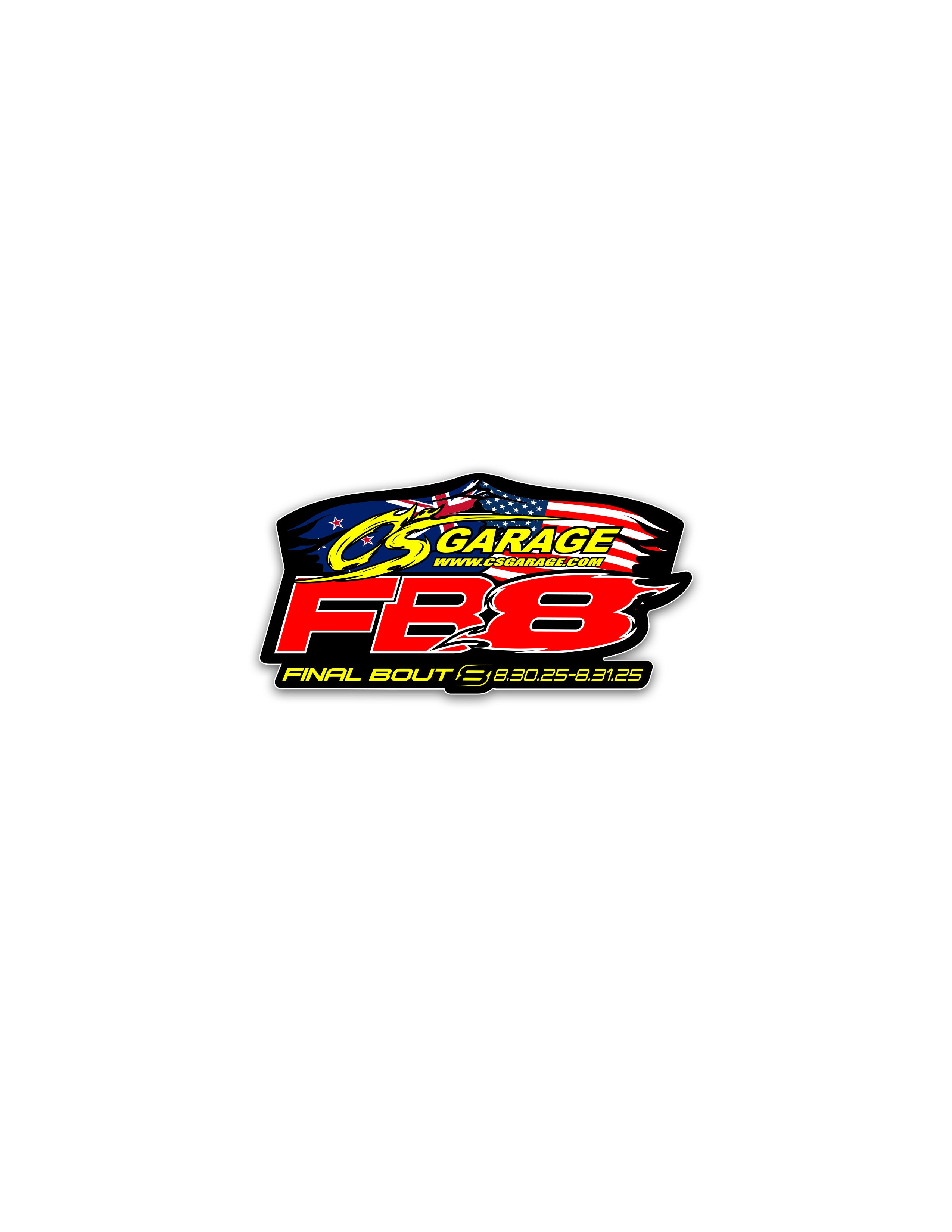 C's Garage Final Bout 8 Sticker