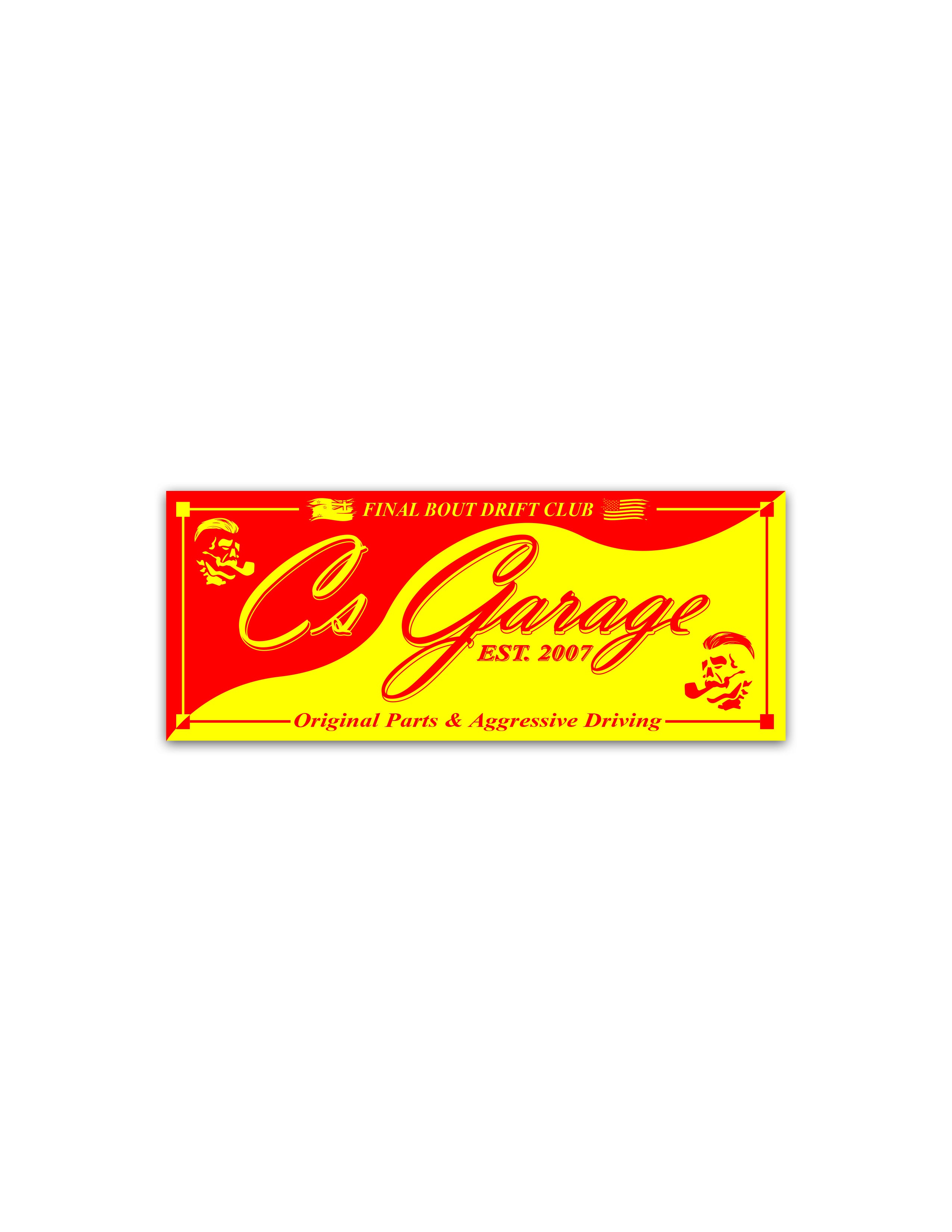C's Garage Collab Team Sticker