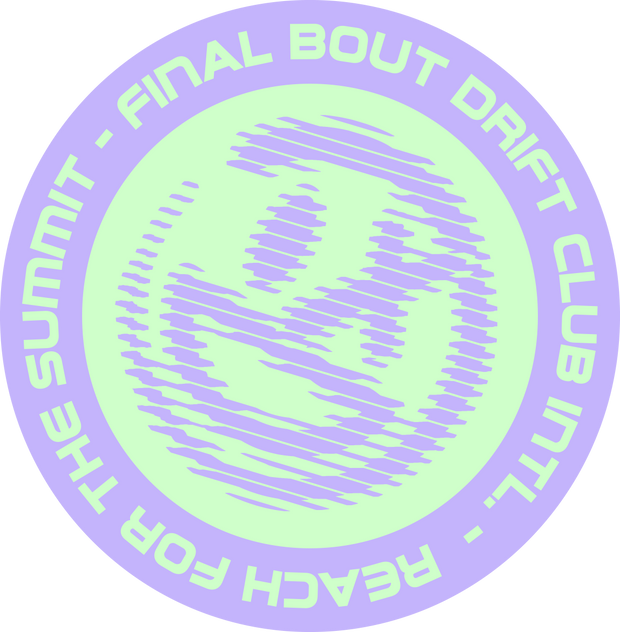 Reach for the Summit Smiley Sticker [Color Options]