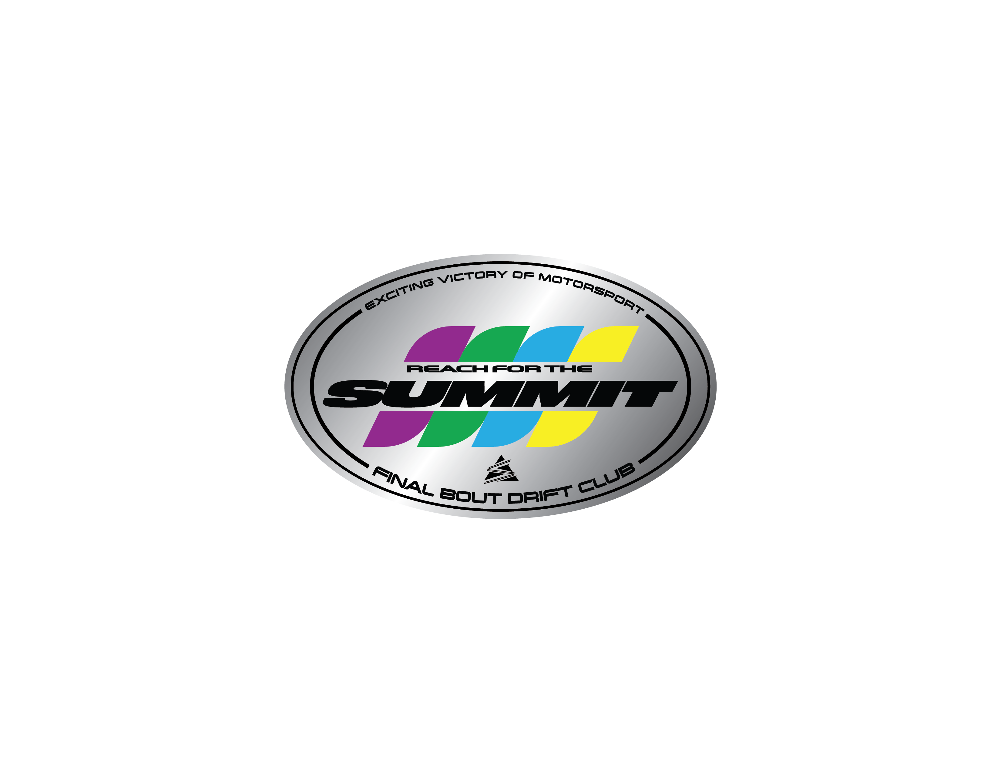 Reach for the Summit Oval Sticker [Color Options]