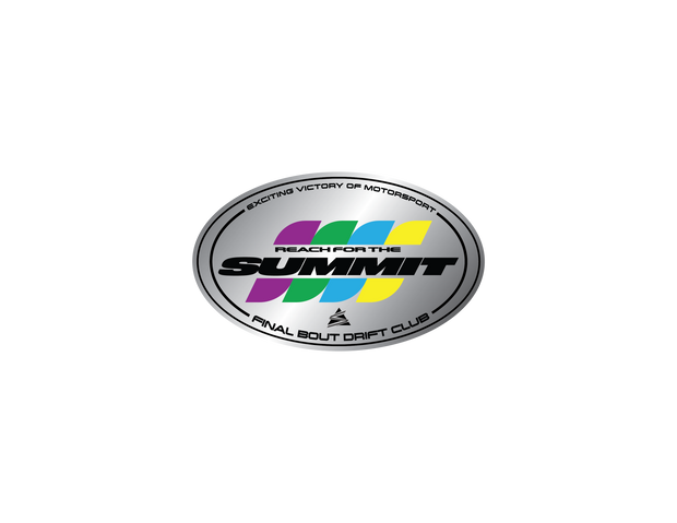 Reach for the Summit Oval Sticker [Color Options]