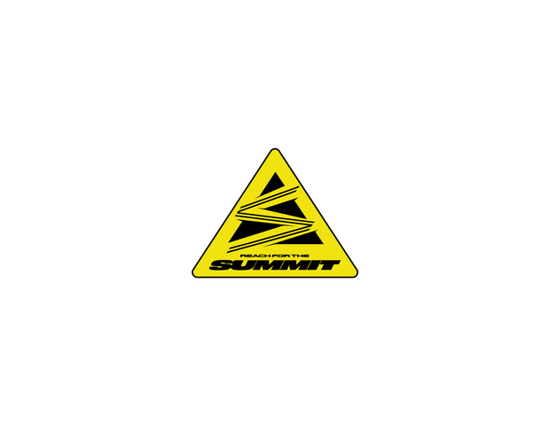 Reach for the Summit Triangle Sticker [Color Options]