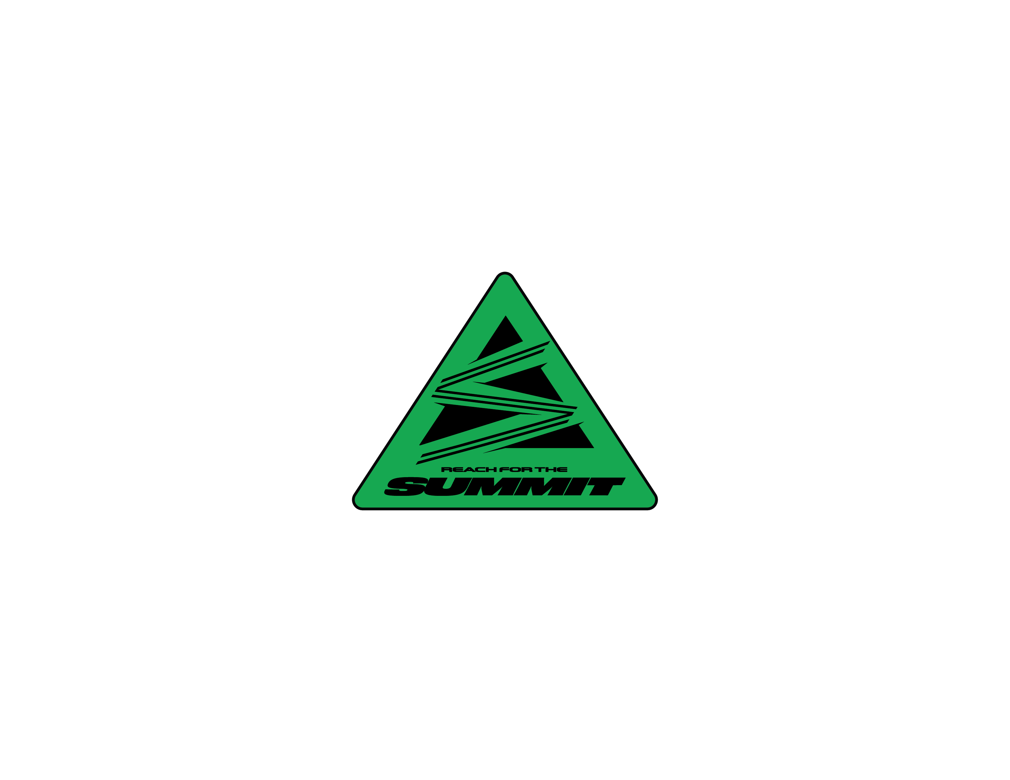 Reach for the Summit Triangle Sticker [Color Options]