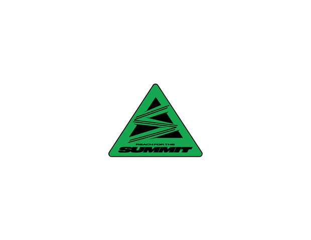 Reach for the Summit Triangle Sticker [Color Options]