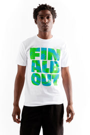 Big Letter Smiley Tee [White]