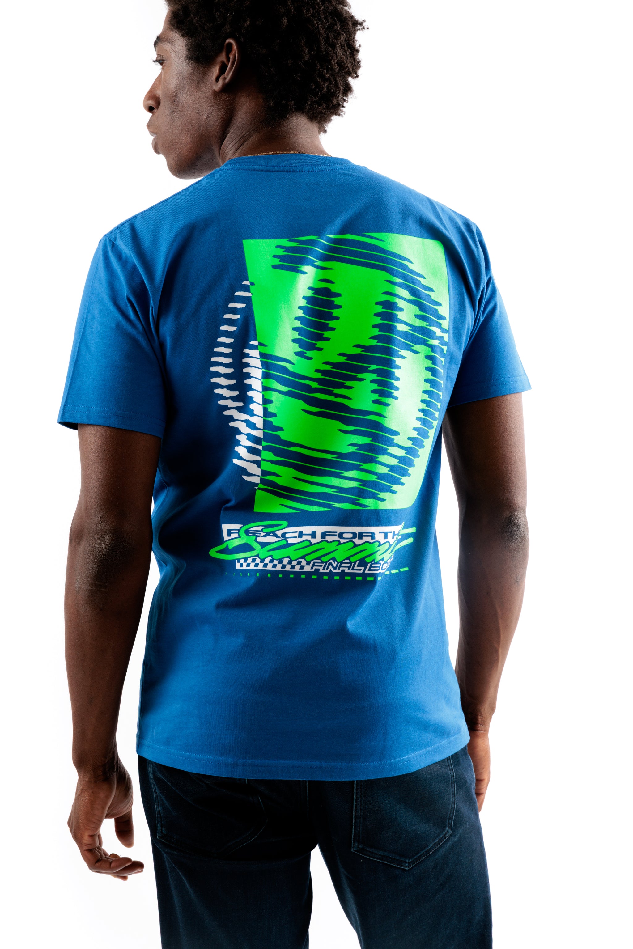 Summit Retro Tee [Blue]