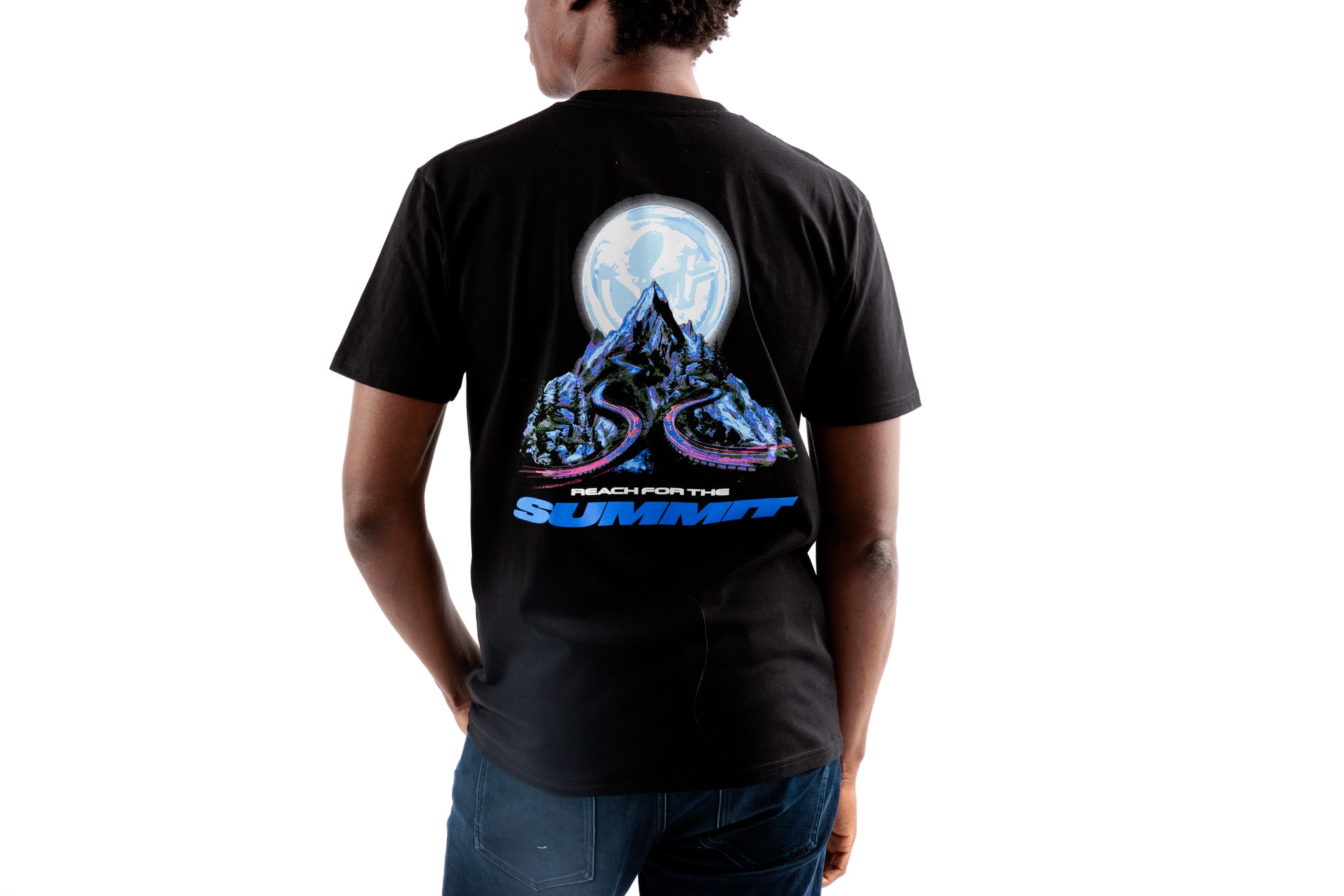 Reach for the Summit Tee [Blue Print]
