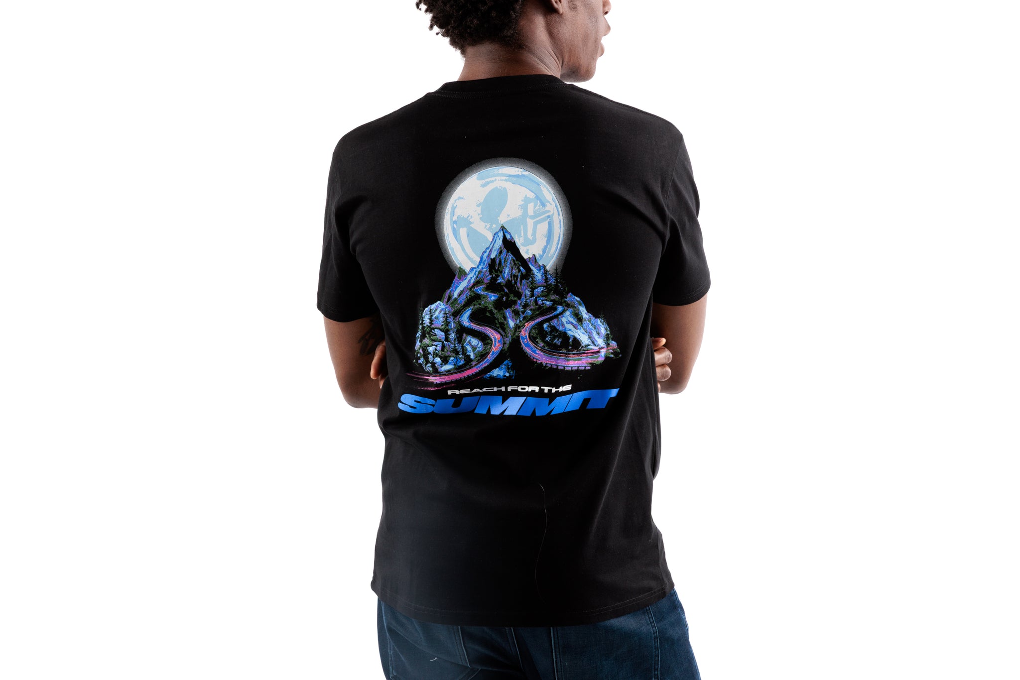 Reach for the Summit Tee [Blue Print]