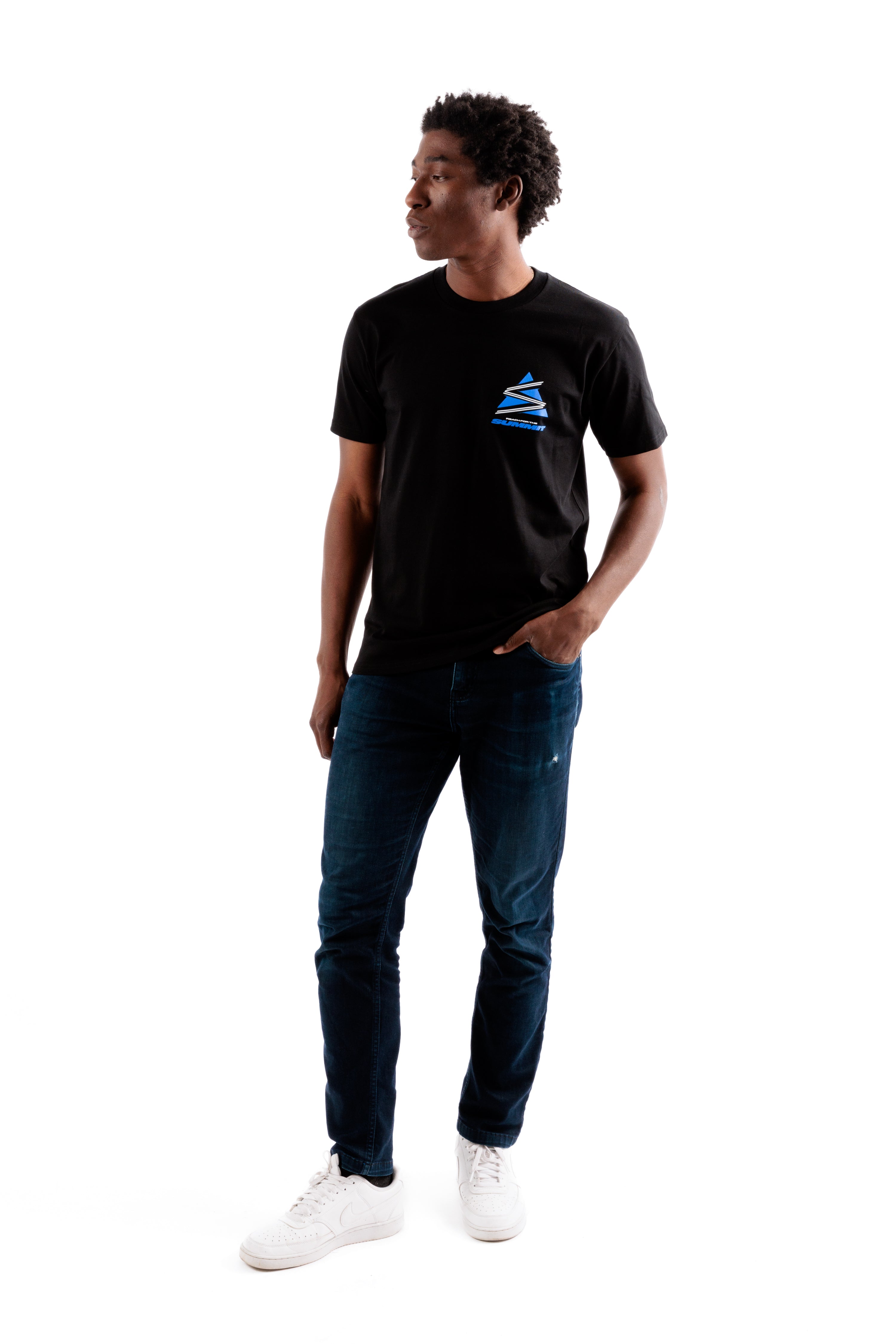 Reach for the Summit Tee [Blue Print]