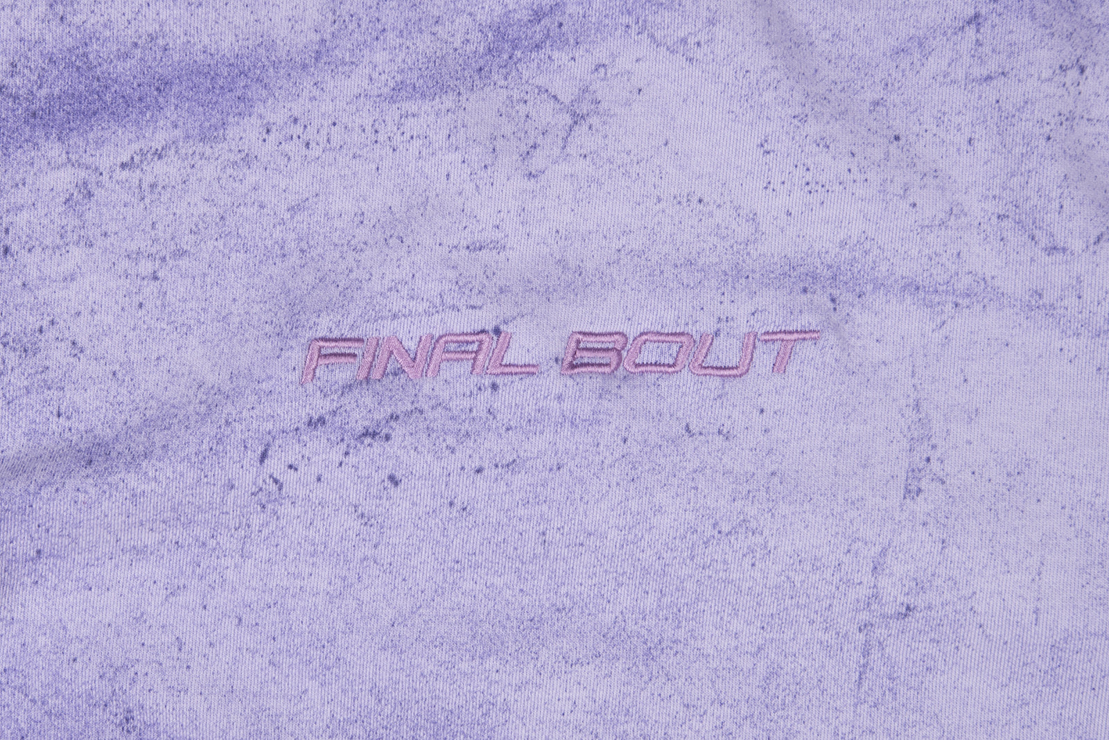 Final Bout Embroidered Logo Crewneck [Amethyst]