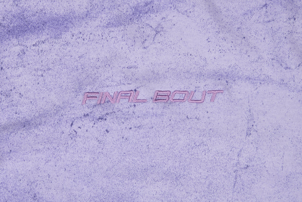 Final Bout Embroidered Logo Crewneck [Amethyst]