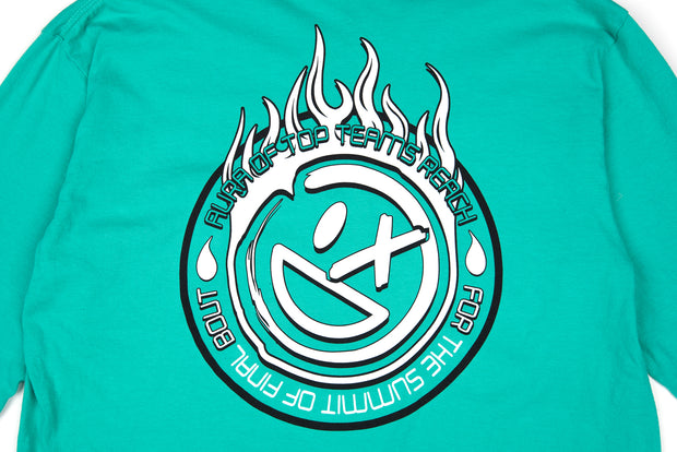 Flames Long Sleeve Shirt [Green]