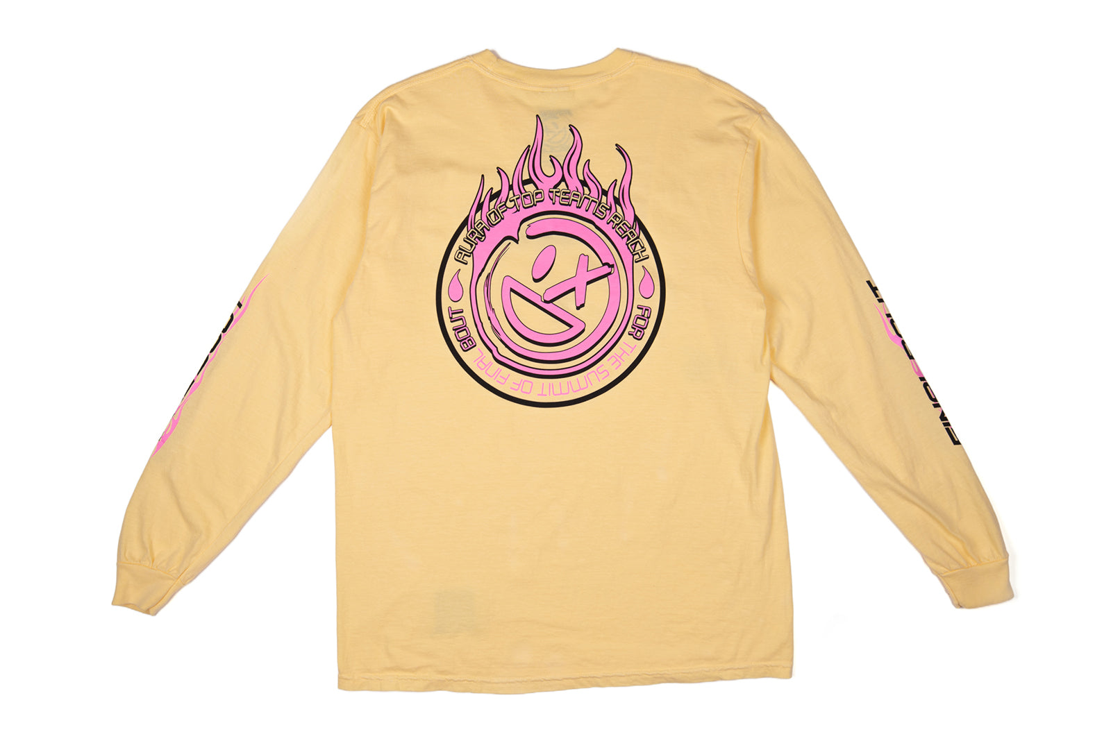 Flames Long Sleeve Shirt [Yellow]