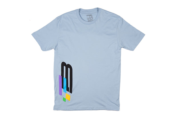 3D Smiley Tee [Denim]