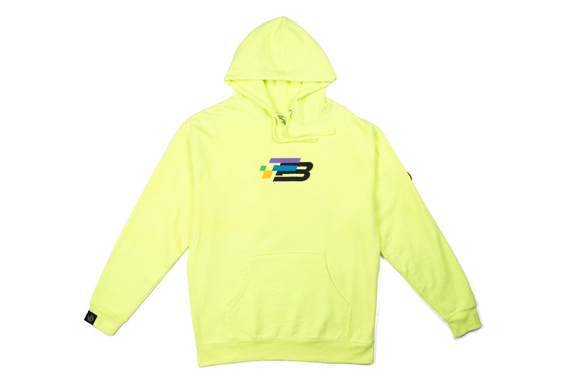 3D Smiley Hoodie [Neon]