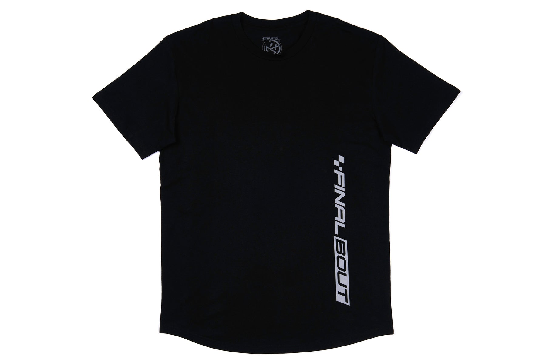 Curved Tee [Black] – FinalBout