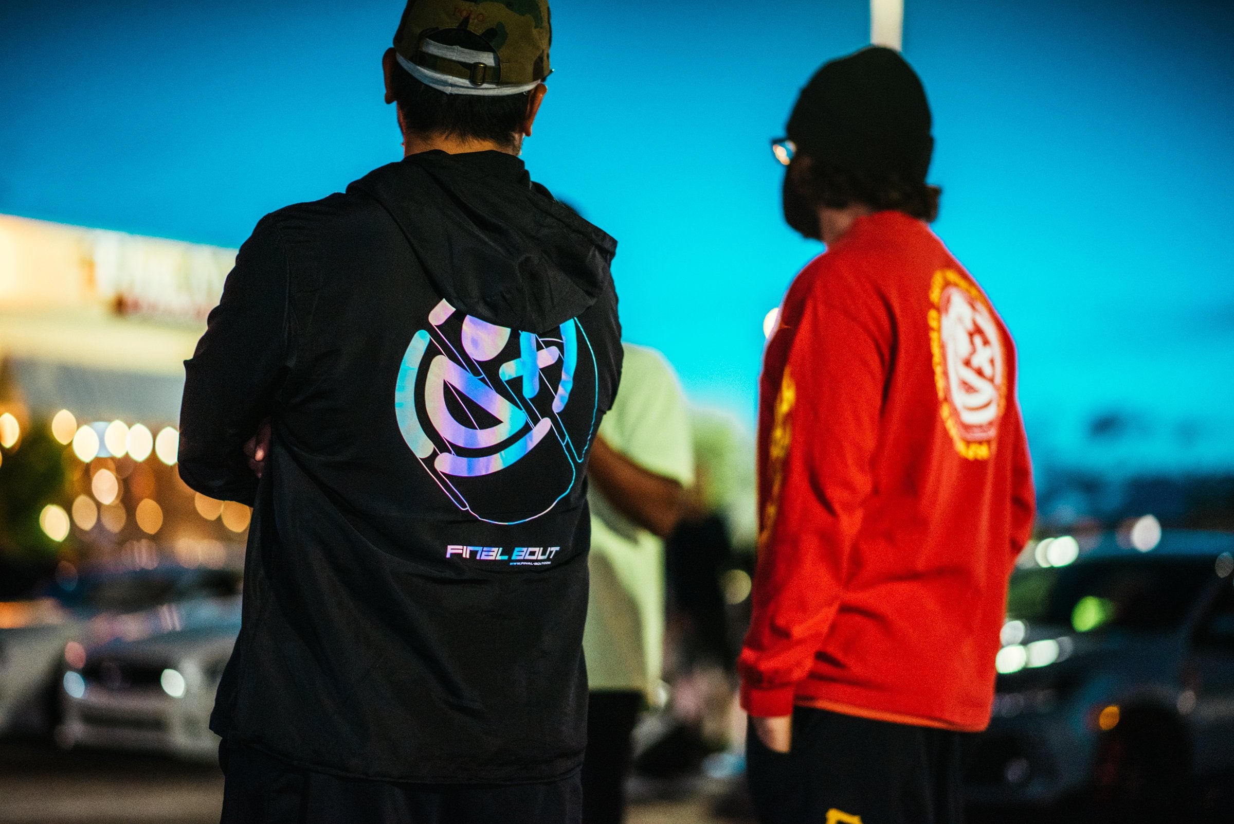 Final Bout Anorak ~ [ Iridescent Print ]