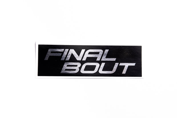Final Bout Logo [Chrome]