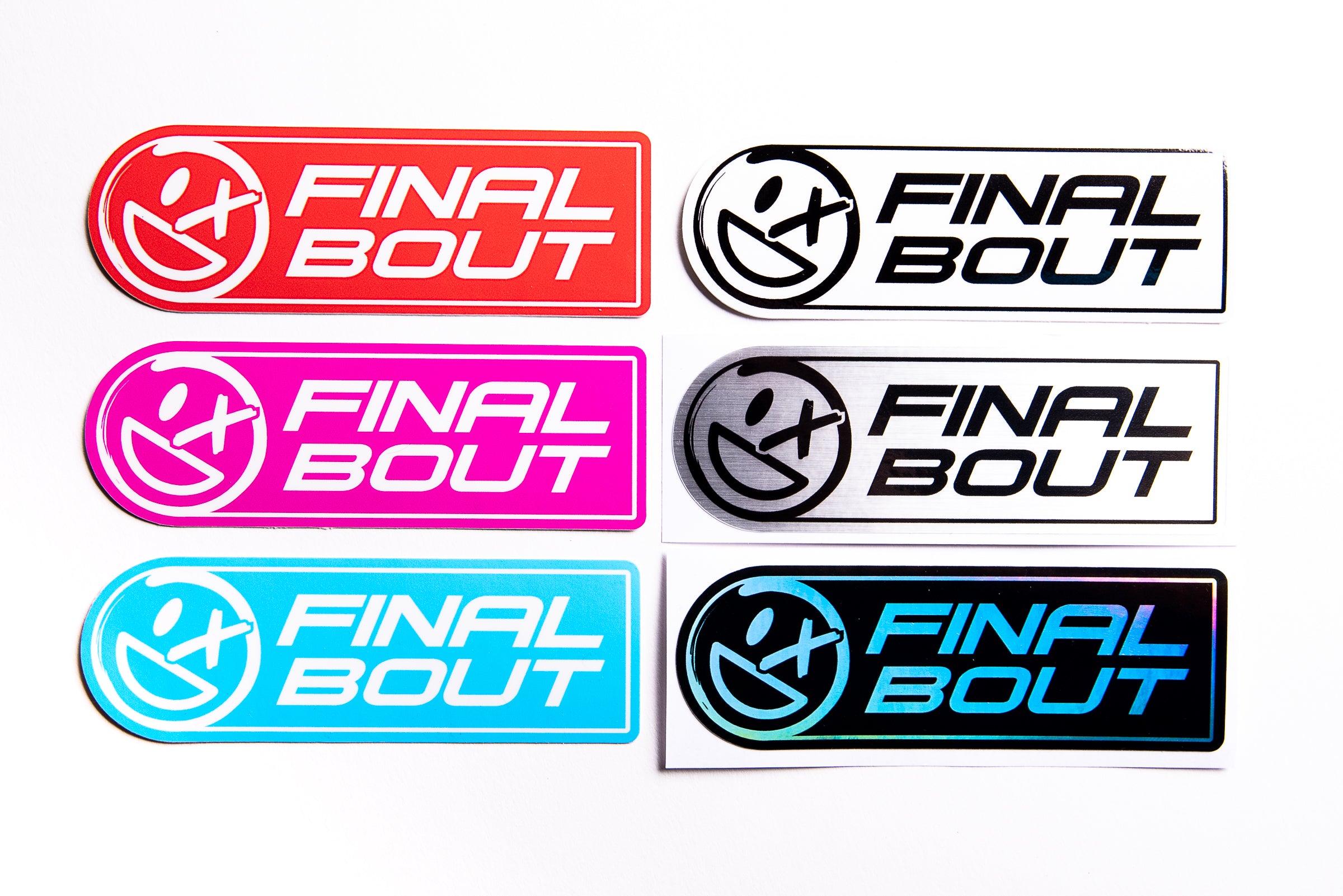 Final Bout Smiley Badge [Color Options]