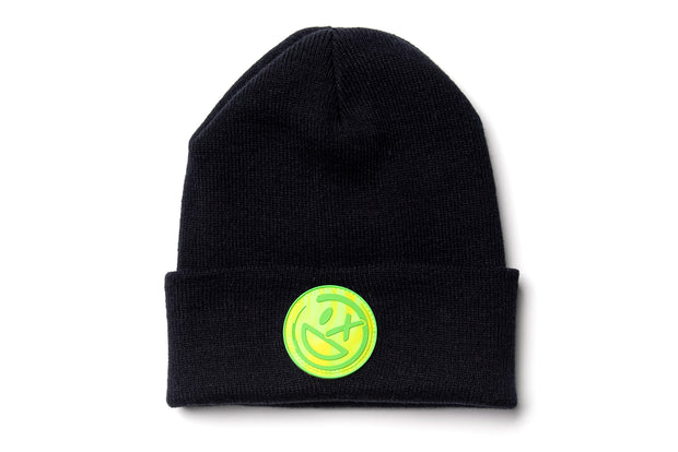 Final Bout Smiley Patch Beanie