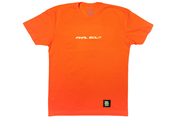 Big Smiley Tee [Orange/Yellow print]