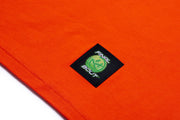 Big Smiley Tee [Orange/Yellow print]