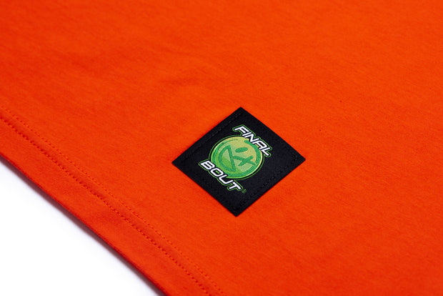 Big Smiley Tee [Orange/Yellow print]