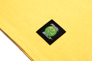 Big Smiley Tee [Yellow/Blue print]