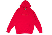 Big Smiley Hoodie [Red/White print]