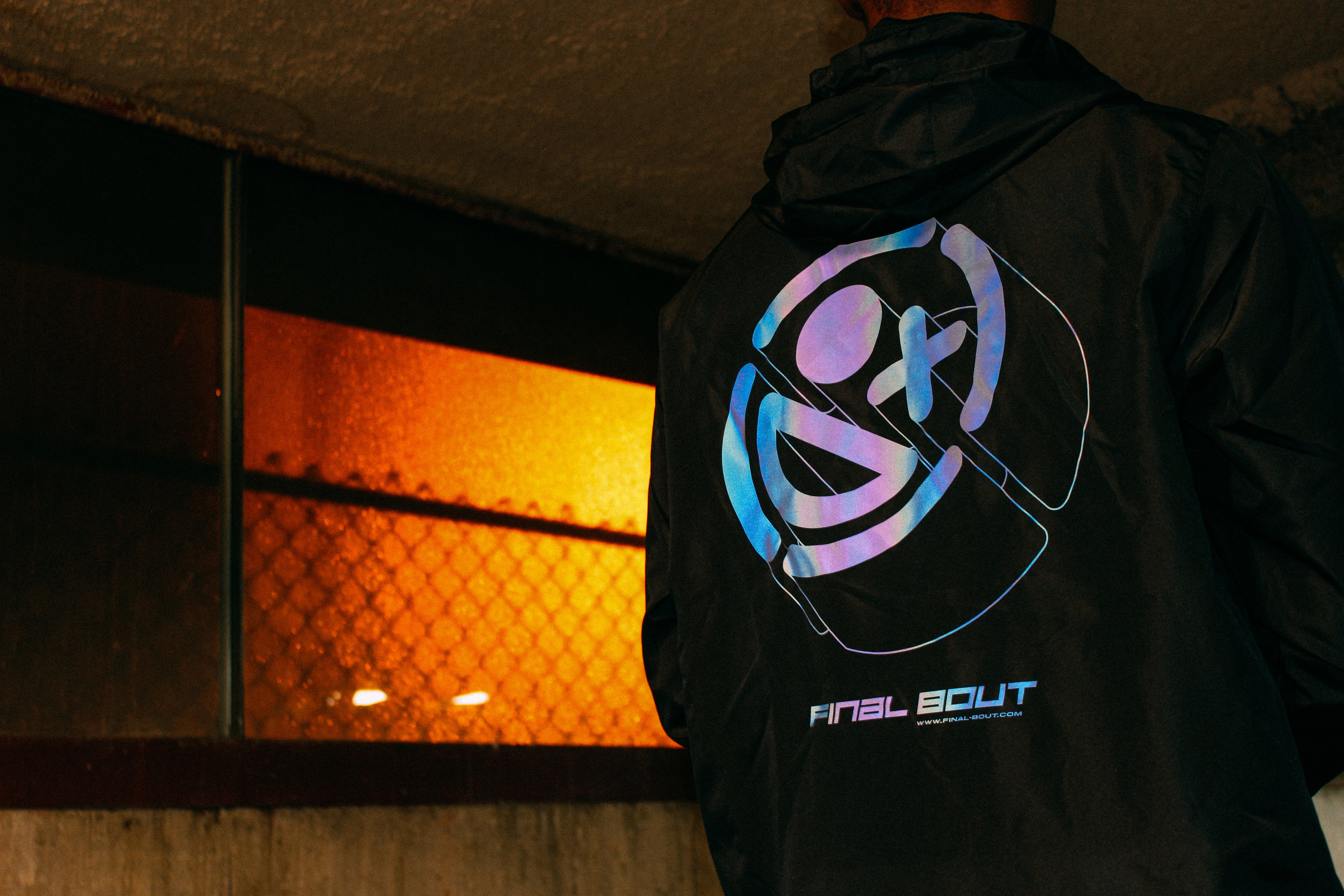 Final Bout Anorak ~ [ Iridescent Print ]