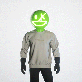 Final Bout Embroidered Logo Crewneck [Cream]